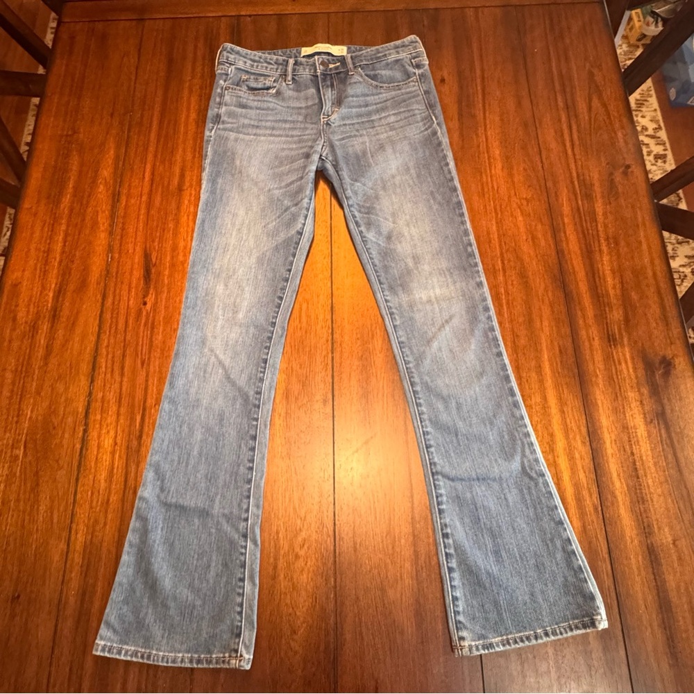 Abercrombie & Fitch‎ Women’s Harper Low Rise Skinny Boot Jeans Size 2S Waist 26